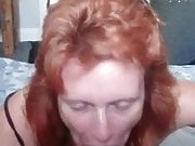 Redhead blowjob 