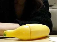 Japanese girl masturbation & squirt in McDonald’s