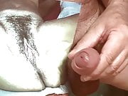 Tribute for dincg - hairy pussy gets sperm