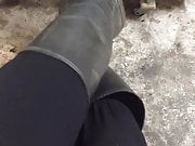 Take off my boots after 15 hours of work