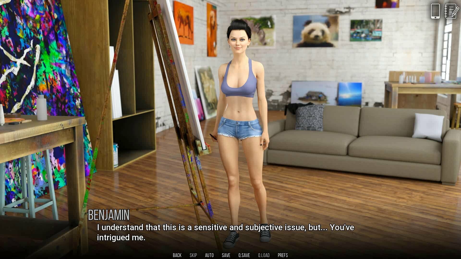 University Of Problems: Sexy Girl, Erotic Art - Ep44