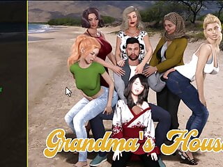  video: Grandmas house - having double cock tease and cumshots