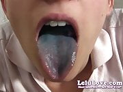 Lelu Love-Blue Tongue Condom Blowjob