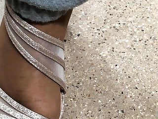 Heels Wife Teases video: Trying on heels