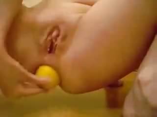 Solo, Lemon, Girls Masturbate, Anal Masturbator