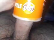 MAsturbation con juguete casero