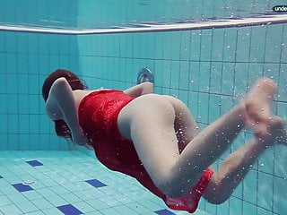 Tight, Body Show, Underwater Nude, Showing Pussy