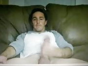 daddy jerking his huge dick on cam