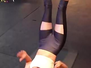 Nina Dobrev working out (cameltoe)