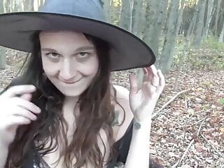Witch, European Blowjob, European, Halloween Witch