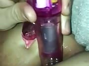 Hot Assplay with vibrator in slowmotion 