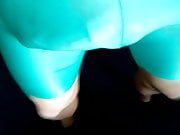 green Lycra Short