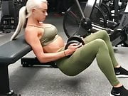 Lauren Simpson working out, 3-11-2018