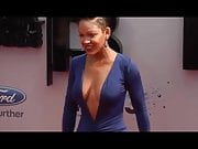 Meagan Good HOT CLEAVAGE !!! 