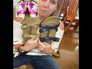 Hottest MILFs, Birkenstock, Milfing, Foot Fetish