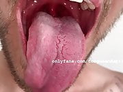 Tongue Fetish - TJ Lee Tongue Video 1