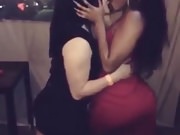 Latina Women Kiss