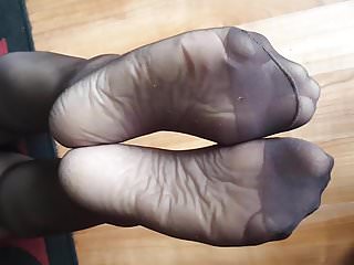 HD Videos, Foot Tease, Stocked, Stocking Foot