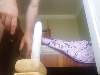 Dildo, Masturbating, Sexing, Huge