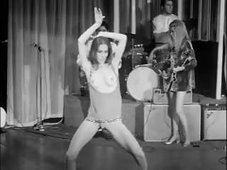 Topless, Dancing Girl, Vintage, Striptease Dance