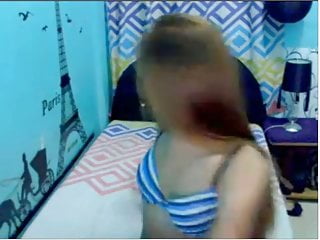 Stunning Ladyboy On Webcam Plays With Dildo - Part 1