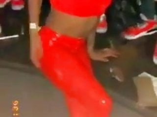 BLK TS IN RED LATEX