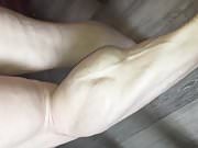 muscular legs calves veiny