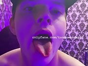 Tongue Fetish - Clay Tongue Video 2