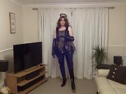 Fallen Angel Alison - Shiny Crotch Lenght Thigh Boots