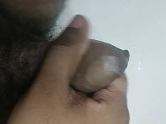 Amazing Uncut Dick jerking off for you all