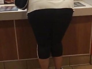 Middle Aged Latina Round Fat Ass Slo Mo...
