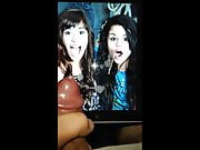 Selena Gomez and Demi Lovato cum tribute
