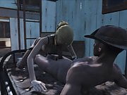 Fallout 4 Katsu and Preston Garvey