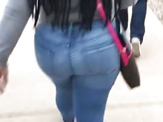 Nice big young black ass