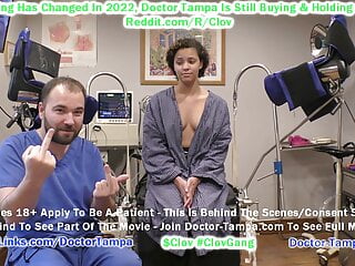  video: $Clov Glove In As Doctor Tampa Is About To Give Your Neighbor Rebel Wyatt Her 1st Gyno Exam EVER on POV Camera At Doctor