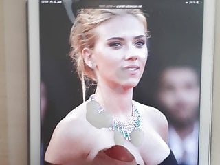 Cum Tribute - Scarlett Johansson 2
