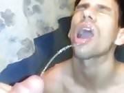 sucking and pissing