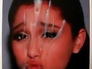 Cum Tribute Ariana Grande