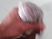 Masturbate with AirBnb owner clean panty while she's at work