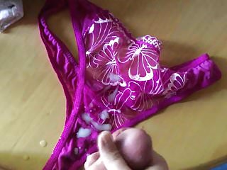 Panty Play And Shooting Loads On Thong