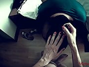 Mistress uses Slave to polish her Nails (POV) - Mistress Kym