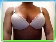 Girl nice boobs in webcam