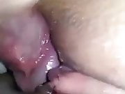 Shaved pussy get fucked in very romance movement