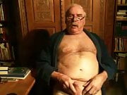 grandpa cum and lick cum on webcam