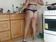 Big Ass in kitchen