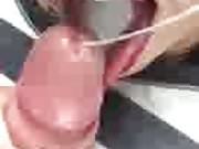 Cum in mouth for Russian bitch