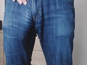 Bulge in Jeans - from soft to cum - buddylongdong