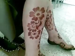 Henna feet