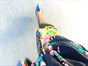 POV Walking in a floral dress