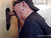Blowing Big Cock At The Gloryhole